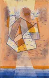 Composition by Ludwig Hirschfeld-Mack, 1960, monotype and watercolour on paper, sold Sep 2022