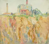 Northcote Quarry by Arthur Boyd, c.1940, oil on canvas on composition board, sold Jul 2022
