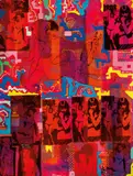 Well Alright, So Now by Richard Larter, 1970, synthetic polymer paint and silkscreen on composition board, sold Jul 2022