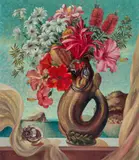 Summer At Pittwater by Adrian Feint, 1951, oil on canvas on compressed card, sold Jul 2022