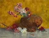 Still Life With Oriental Vase by Alice Marion Ellen Bale, oil on canvas, sold Jul 2022