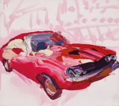 Red Xb Study by Ben Quilty, 2006, oil on canvas, sold May 2022