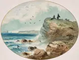North Bondi Bay by S. T. Gill, c.1856, watercolour on paper, sold May 2022