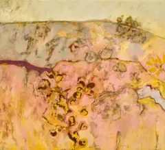 Greenmount Hill by Robert Juniper, 1969, oil on canvas, sold Feb 2022