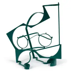 The Black Swann Of Trespass by Ron Robertson-Swann, 2001, welded and painted steel, sold Feb 2022