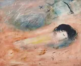Sleeping Bride by Arthur Boyd, c.1967, tempera and oil on composition board, sold Dec 2021