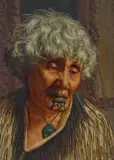 Memories, Ena Te Papatahi, A Chieftainess Of The Ngapuhi Tribe by C. F. Goldie, 1910, oil on panel, sold Dec 2021