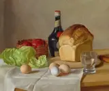 Still Life Study by Nora Heysen, 1931, oil on canvas, sold Nov 2021