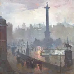 The Centre Of The Empire by Arthur Streeton, 1902, oil on canvas, sold Nov 2021