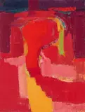 Ironstone Ridge by Guy Grey-Smith, 1978, oil and beeswax emulsion on muslin on composition board, sold Nov 2021