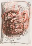 Sans titre by Franciszek Starowieyski, 1985, Fusain et sanguine, sold Sep 2025