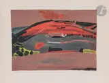 Paysage by Henryk Hayden, 1968, Lithographie, sold Sep 2025