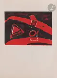 Nature morte à la pipe by Henryk Hayden, 1968, Lithographie, sold Sep 2025