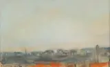 Vue de Paris by Ephraïm Kaganowski, 1953, Pastel, sold Sep 2025