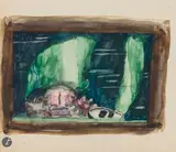 La Barque by Jean Souverbie, Aquarelle, sold Sep 2025