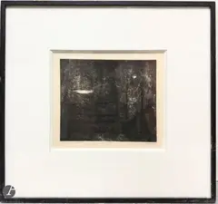 Composition by Wilhelm Wessel, 1959, Lithographie, sold Sep 2025