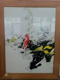 Homme courant by Henri Cueco, Lithographie en couleurs, sold Sep 2025