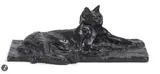 Chat allongé by Théophile Steinlen, Épreuve en bronze à patine brune, sold Sep 2025