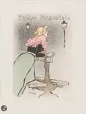 Prière Marmitale. Couverture pour une mélodie (texte d’Hector Sombre, musique de G. Goublier, G. Ondet éd.).1894 by Théophile Steinlen, Lithographie et coloris au pochoir, sold Sep 2025