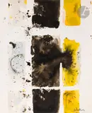 Modules by Paul Kallos, vers 1980, Encre, lavis d’encre et aquarelle sur carton, sold Jun 2025
