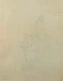Sans titre by Brigitte Simon, 1990, Crayon sur papier, sold Apr 2024