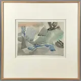 Composition by Christine Boumeester, 1963, Aquarelle, sold Apr 2024