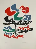 Bretagne - Nuages sur la côte by Charles Lapicque, Lithographie, sold Apr 2024