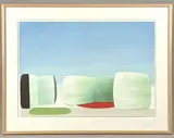 Cedar grouping #22 by Louise Belcourt, 2006, Gouache sur papier, sold Apr 2024