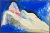 Sans titre by Patrick Lanneau, 1983, Crayon de couleur et gouache sur papier, sold Apr 2024