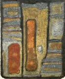 Sans titre by Wladimir Guertick Lusson, Gouache sur amiante, sold Apr 2024