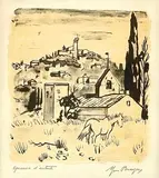 Sans titre by Yves Brayer, Lithographie, épreuve d'artiste, sold Apr 2024