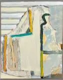 Metriotis by François Jeune, 1987, Acrylique et collages sur toile, sold Apr 2024
