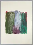 Sans titre, (19)93 by Geneviève Lebon, Monotype à l'huile sur papier, sold Apr 2024