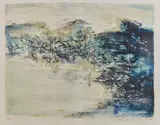 Spring Marshes. 1968 by Zao Wou-ki, Lithographie, sold Apr 2024