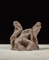 Sans titre by Eugène Dodeigne, 1997, Terre cuite originale, sold Apr 2024