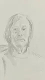 Autoportrait by Pierre Tal-Coat, Crayon sur papier, sold Apr 2024