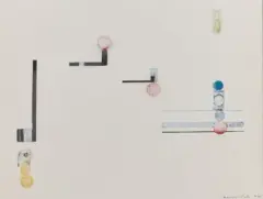 Sans titre by Marcelle Delphine Cahn, 1973, Collage, sold Apr 2024