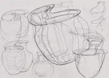 Sans titre by Tony Cragg, 1999, Crayon sur papier, sold Apr 2024