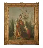 Le mérite de tout pays by François Boucher, Toile (Restaurations anciennes, sold Dec 2023