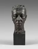 Portrait de Monsieur Lambert by Paul Belmondo, Épreuve en bronze patiné, sold May 2022