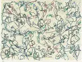 Sans titre by Jan Voss, 1970, Lithographie en couleur signée, sold May 2022
