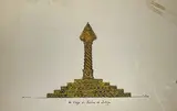 La vierge du Soulier de satin by Lucien Coutaud, Gouache et encre, sold May 2022