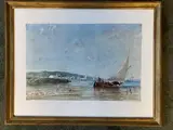 L'étang de Berre by André Maglione, Aquarelle signée en bas à droite, sold May 2022
