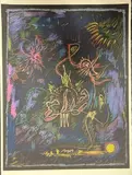 Composition by André Masson, Lithographie en couleur signée et annotée "EA", sold Apr 2022