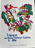 Lapicque au Musée TOULOUSE-LAUTREC, Albi by Charles Lapicque, Affiche en couleur (1970), sold Apr 2022