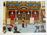 Modern Palace by André Duranton, Lithographie en couleur signée et numérotée :, sold Apr 2022