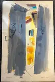 Saint Paul by Anna Staritsky, Gouache signée et située en bas à gauche, sold Apr 2022
