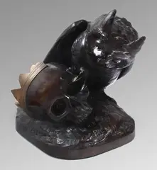 Rien!! by Auguste Clésinger, 1868, Epreuve en bronze à patine brune, sold Jun 2012
