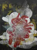 LE MONDE IMAGINAIRE by Ervin Neuhaus, Monotype signé en bas à droite, sold Apr 2011