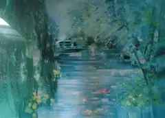 Le pont de Giverny by Camille Hilaire, Lithographie numérotée, sold Feb 2025